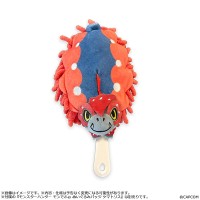怪物Q版系列 怪物猎人 尾巴造型手持除尘刷 炎尾龙