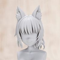 创彩少女庭园 造型假发 兽耳假发A