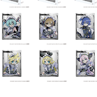 初音未来 金属系列 金属卡