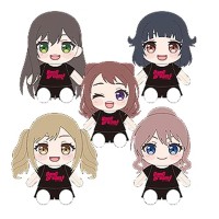 换装毛绒玩偶 BanG Dream! Poppin'Party 户山香澄/花园多惠/牛込里美/山吹沙绫/市谷有咲