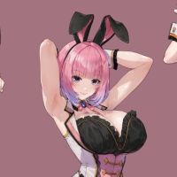 兔兔花园2 妖艳兔女郎 黑音