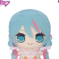 初音未来 兔耳连帽睡衣 大号毛绒玩偶