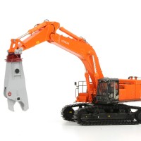 04-1035 日立ZX870挖掘机；拆除剪斗
