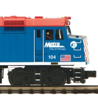 美标O比例 EMD F40PH内燃机车