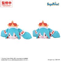 初音未来系列 软萌趴趴 M号毛绒玩偶 初音未来 2026 圣诞款