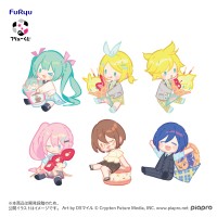 FuRyu赏 初音未来 初音JK生活〜可爱美食之旅〜 E赏 迷你手办