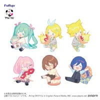 FuRyu赏 初音未来 初音JK生活〜可爱美食之旅〜 E赏 迷你手办