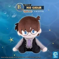 一番赏 名侦探柯南剧场版 黑铁的鱼影 B赏 江户川柯南 POTEPOTTE 毛绒玩偶 中国大陆地区限定