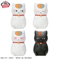 夏目友人帐 猫咪老师和黑猫 迷你手办