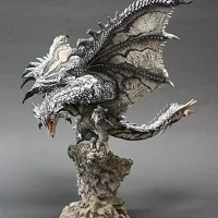 capcom figure builder 雄火龙稀少种 银火龙