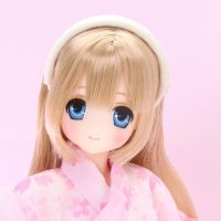 POD012-SYG  Sarah's a la Mode 莎拉/甜蜜时光 浴衣系列~金发~ Labelshop秋叶原店开业12周年纪念款(AZONE网上商店限定)