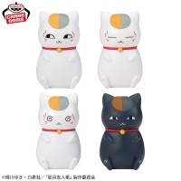 夏目友人帐 猫咪老师和黑猫 迷你手办 新表情