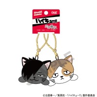 排球少年！！ 黑尾猫和孤爪猫 毛绒挂件