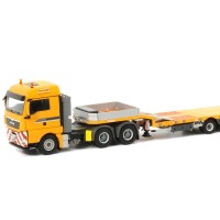 04-1060 man tgx xlx 6x4牵引卡车+利勃海尔4轴低装载半挂拖车