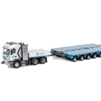 01-3438 斯堪尼亚R6 HIGHLINE 6X4牵引卡车+索埃勒INTER COMBI拖车；新加坡博盛