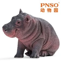 PNSO动物园成长陪伴模型05 河马泡泡