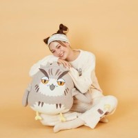排球少年!! Palude联名 木兔光太郎猫头鹰毛绒抱枕