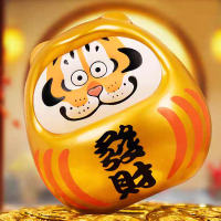 我不是胖虎  发财达摩款 手办
