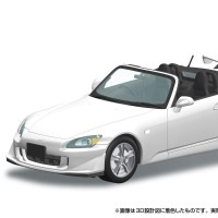 乐Pla 快拼汽车模型 No.10-GW 本田 AP2 S2000 TYPE S 2007年款 大奖赛白