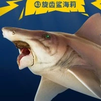 PNSO恐龙大王  成长陪伴模型43 旋齿鲨海莉