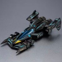 C.F.C. -Heritage Edition- DX 高智能方程式 超级阿斯拉达01 赛道模式 霓虹配色版