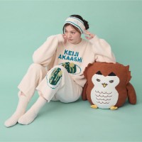 排球少年!! Palude联名 赤苇京治猫头鹰毛绒抱枕