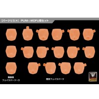 女神装置 M.S.G 10 面部套装 PUNI☆MOFU用 01 肤色E