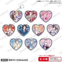 BanG Dream!　平成★GALver. 心形亚克力钥匙扣盲盒