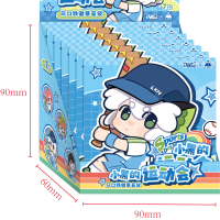 罗小黑小黑的运动会系列 马口铁徽章盲袋