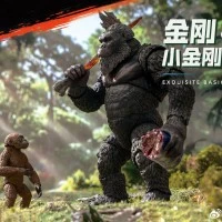 EXQUISITE BASIC系列《哥斯拉大战金刚 帝国崛起》金刚＆小金刚套装
