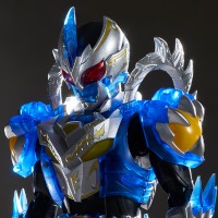 铠拼Z 风鹰侠 WF2026蓝色荧光彩透外甲