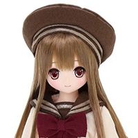 POD011-NSG EX☆CUTE Family 仁奈/甜蜜时光 寄宿学校的冬季准备 ～胡桃棕金发～ （AZONE网上商店限定）