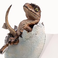 《侏罗纪公园》迅猛龙破壳蛋