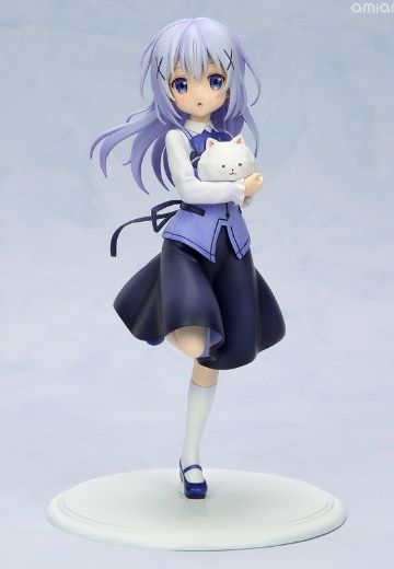 新品预览 『ご注文はうさぎですか？？』 チノ(Cafe Style) 1/7 完成品フィギュア[プラム]