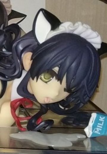 昆西ovo与牛奶猫娘一起喝牛奶～