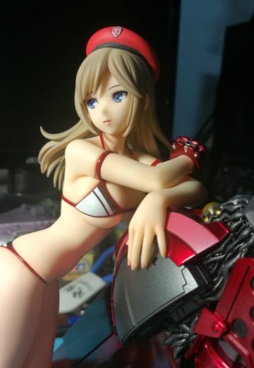 噬神者2 艾莉莎 白水着