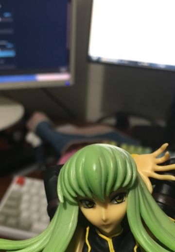 	コードギアス 反逆のルルーシュR2 DX組立式フィギュア１ C.C. 単品 （プライズ）