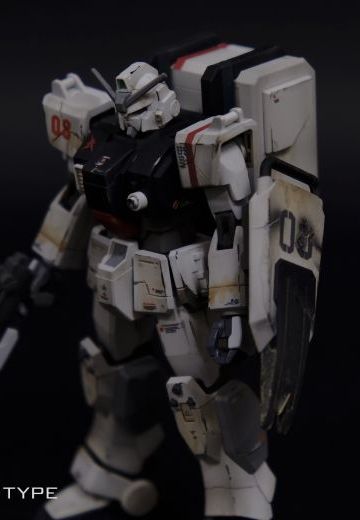 HGUC陆战高达 轻损涂装