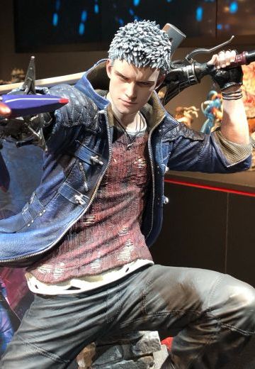 【实物】P1 鬼泣5 尼禄 但丁 雕像