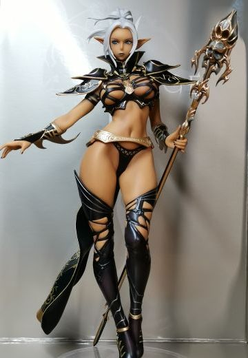 精灵人设都怎么矮吗。。。1/8的高度