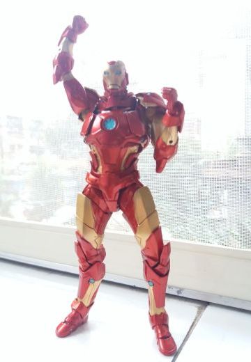 海洋堂 钢铁侠 血边战甲