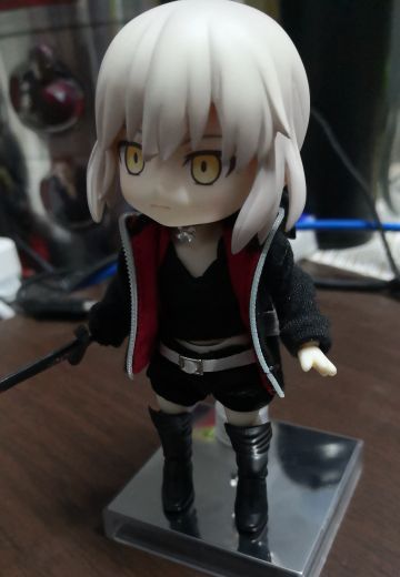 黑saber粘土人doll