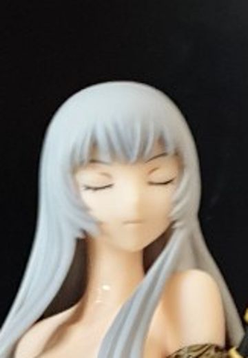 对闭眼的白毛大姐姐没有抵抗力