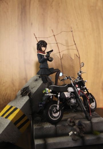 figma的绝配：田宫1/12摩托Monkey125