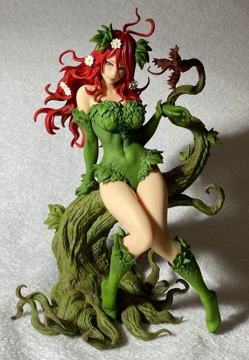 【实物图】寿屋 美少女雕像 蝙蝠侠 毒藤女