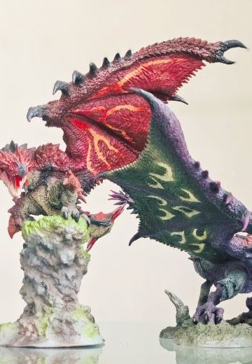 怪物猎人黑炎王紫毒姬