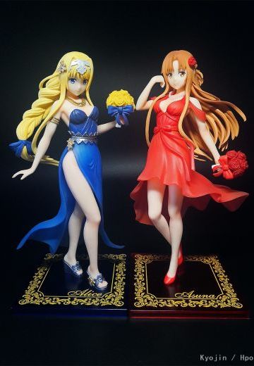 一番赏 刀剑神域 礼服 亚丝娜 爱丽丝