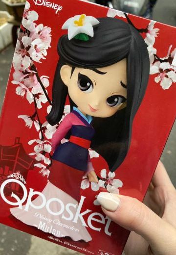 Q pocket 眼镜厂 迪士尼公主 花木兰 手办