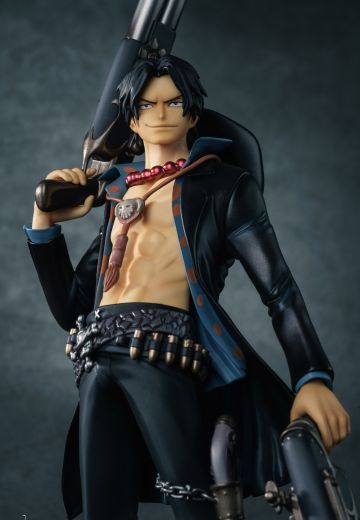 MegaHouse P.O.P 海贼王 黑衣 艾斯