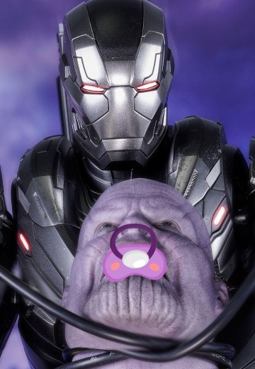 HT 复仇者联盟4 战争机器MK6 & 火箭浣熊